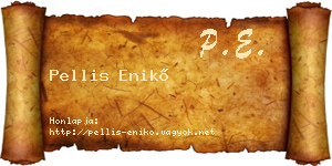 Pellis Enikő névjegykártya